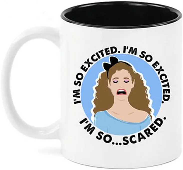 Я очень рад кофейная кружка Jessie Spano керамическая для кофе 11 унций белая чашка чая