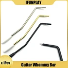 Профессиональный 6 мм гитарный одиночный плечо тремоло Whammy Bar для электрогитары Черный Белый для выбора гитарных аксессуаров