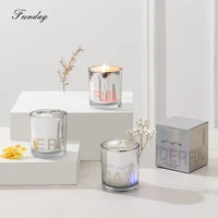scented candles decoration room aromatic atmosphere for home party birthday wedding christmas holiday gift luxury candlestick