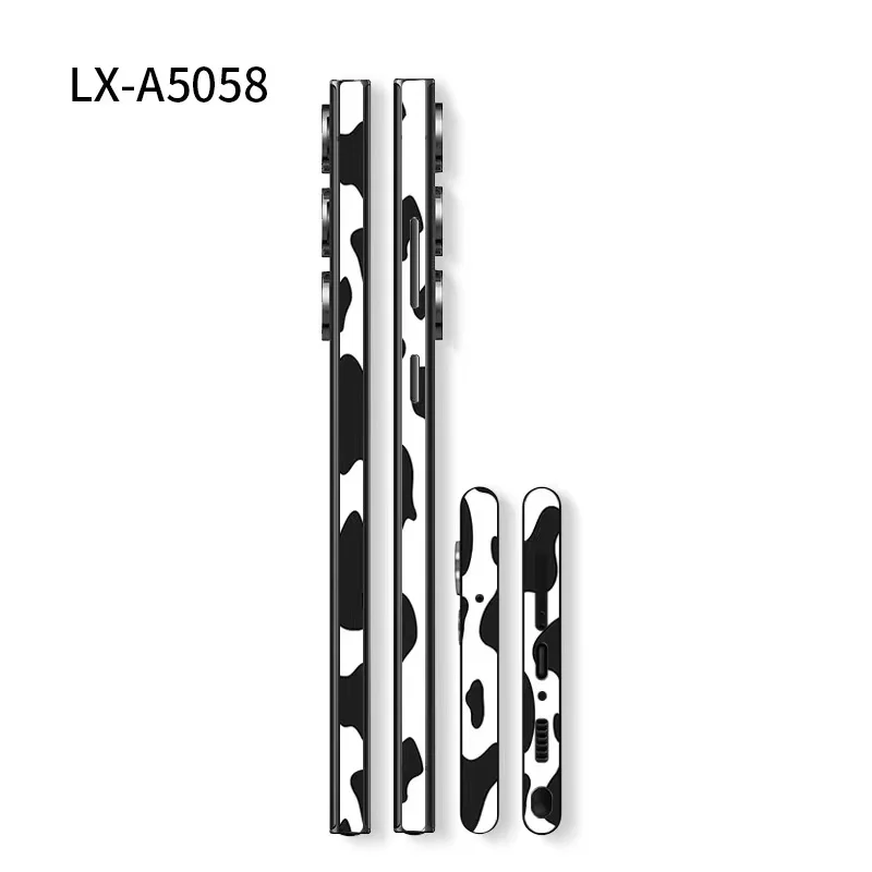 2PCS Anti-Scratch Phone Side Sticker Hydrogel Frame Film For SAMSUNG Galaxy S23 Ultra S22+ S22 Matte Edge Protect Skin Wrap