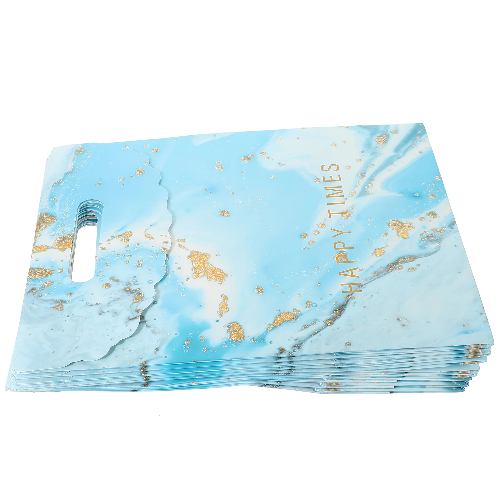 

10 Pcs Birthday Bags Presents Gift Handle Party Favor Bulk Multipurpose Candy Container Packaging Shopping Handheld