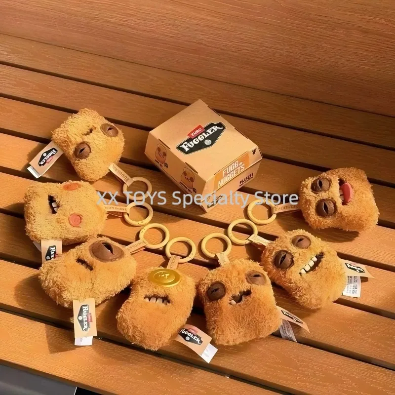 Оригинальный брелок-игрушка Fuggler Fugg Nuggets Series в форме куриных наггетсов, 12 см, мягкая плюшевая игрушка-сюрприз для детей на день рождения (art.: 3920da8a9bfe1) - 3920da8a9bfe1