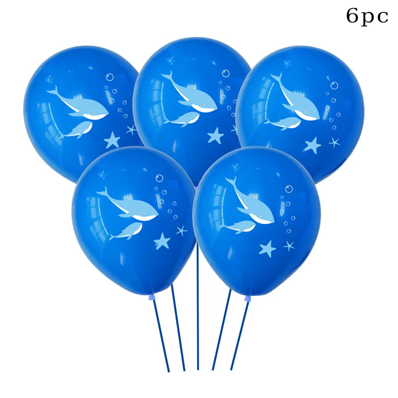 

Sea Animal Metallic Balloons Dolphin Shark Whale Baloon Mermaid Theme Parti Balon Sea Animal Birthday Party Decor Kids Favor