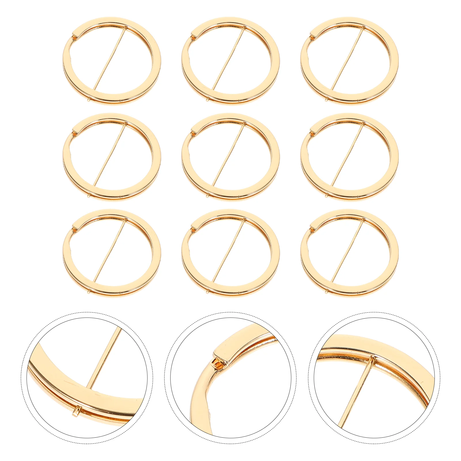 

20 Pcs Flat Key Ring Heavy Duty Keychain Chains Men Zinc Alloy Metal Round Rings For crafts