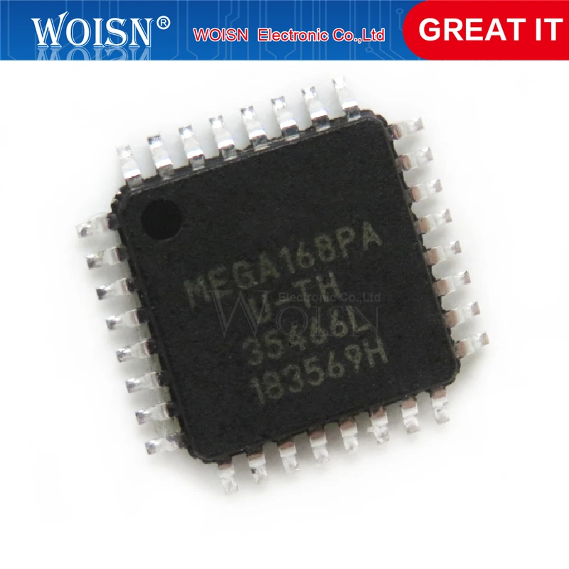 10 шт./лот женственная лампочка ATMEGA168PA-AUR ATMEGA168PA ATMEGA168 MEGA168PA ATMEGA168PB-AU | Электронные