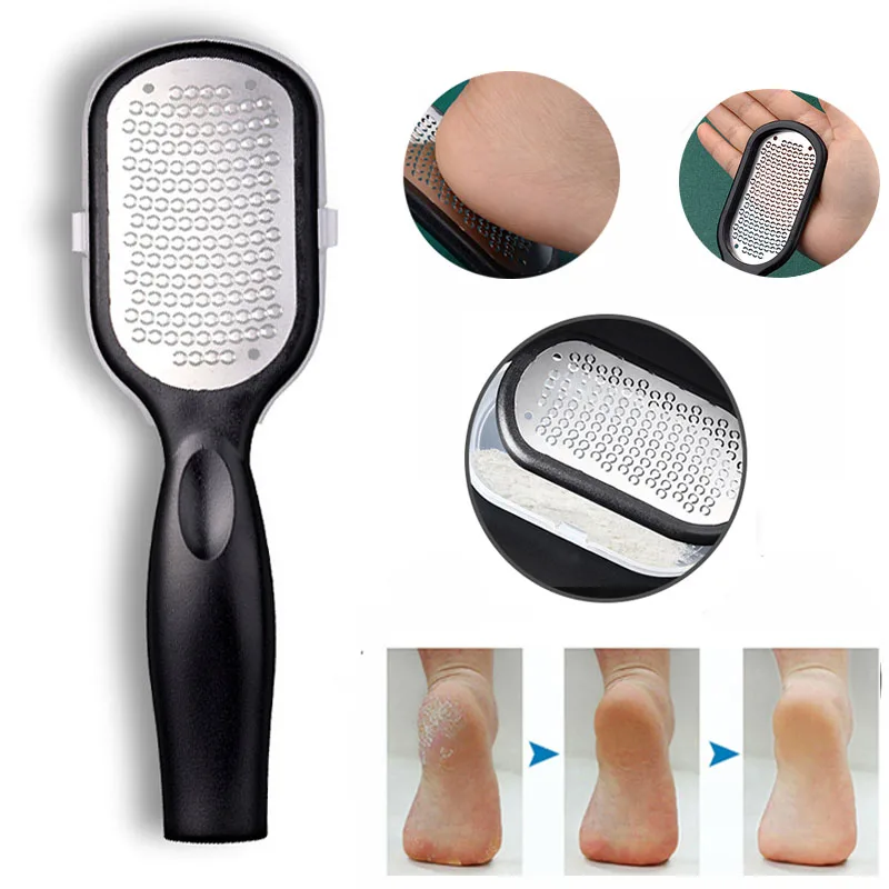 

Foot File Scraper Callus Foot Remover Cutter Professional Steel Pedicure Tools Foot Corn Removal Dead Skin Remover Feet Care