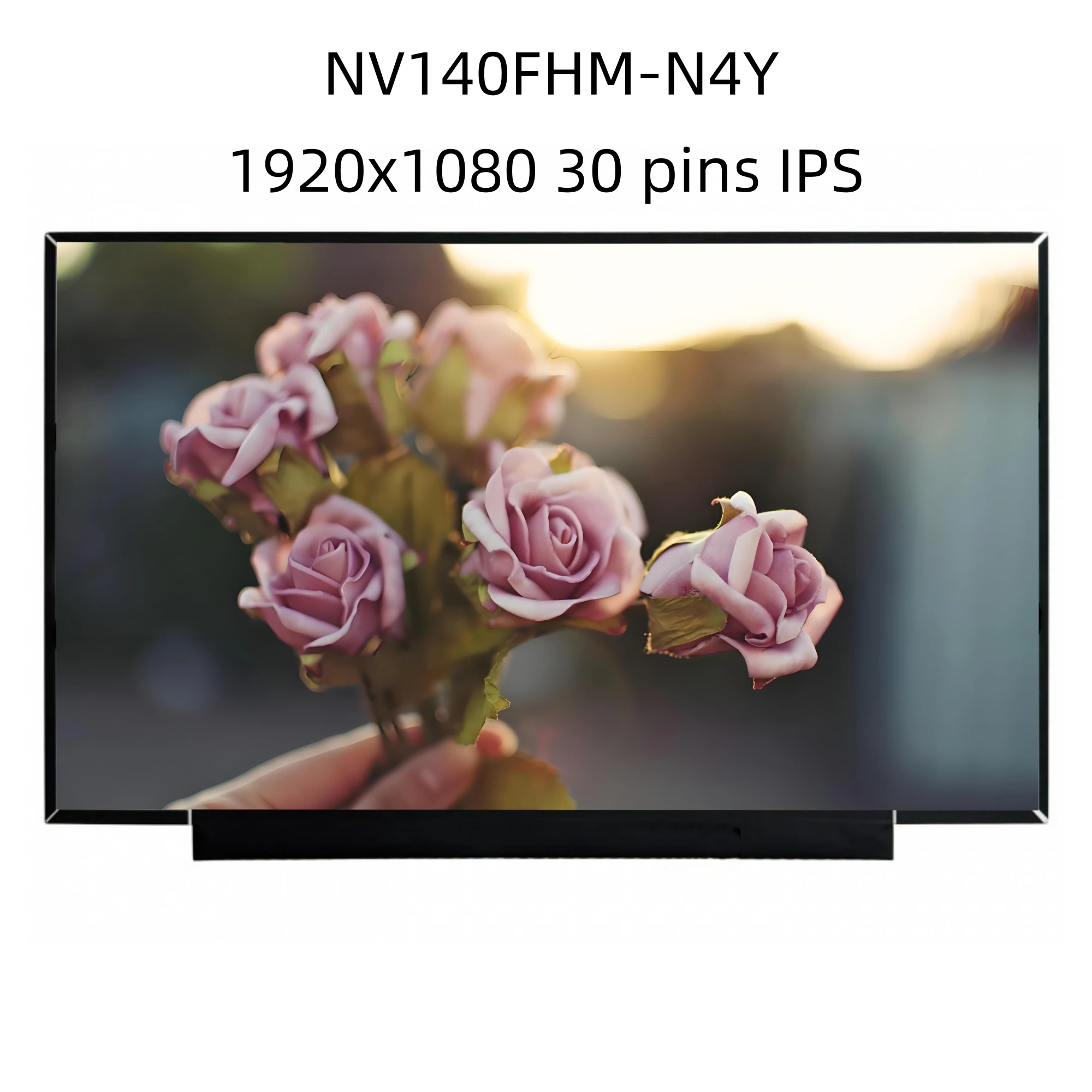 Фото Замена дисплейной панели NV140FHM-N4Y NV140FHM-N48 N3K N4K N4B B140HAN04.0 4.5 N140HCA-EAC 14.0-дюймовый ЖК-экран для ноутбука