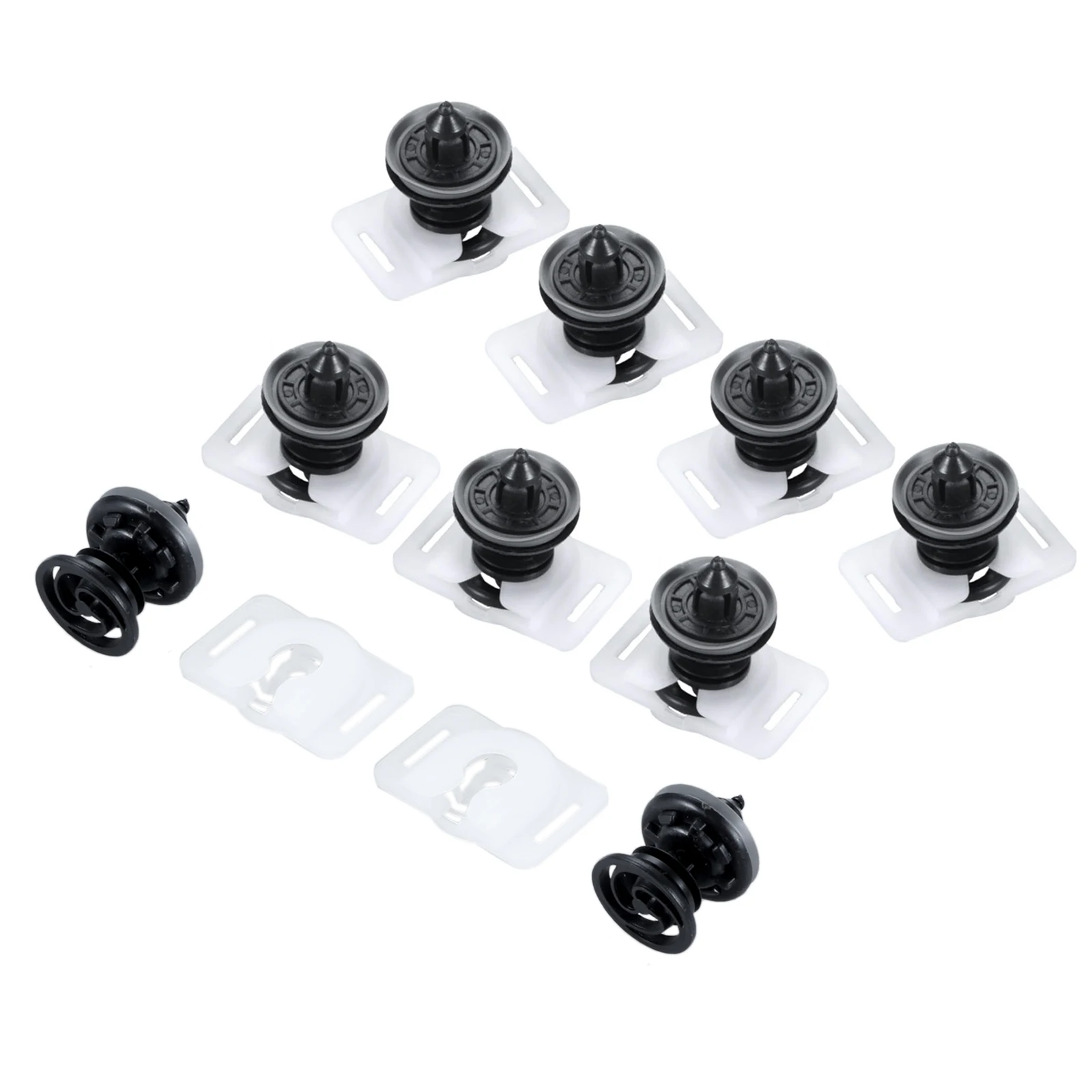 Yetaha 10 Sets Car Interior Door Clips For Passat B6 CC Golf Polo Caddy Tiguan Touran Eos A6 A8 TT 6Q0 868 243 6Q0868243 - купить по