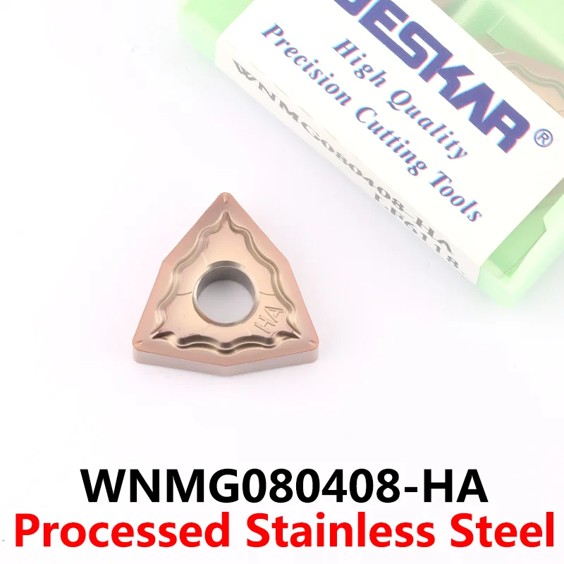 

дескар вкладывает WNMG 080404 WNMG 080408 HA WNMG LF6118 Токарный станок Токарные инструменты Твердосплавное лезвие Металл Обработка нержавеющей стали