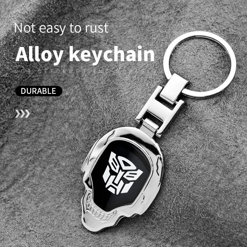 

Car Keyring For Transformers Autobots Optimus Prime Bumblebee Keychain Metal Alloy Key Tag Car Decorations Accessories Interior