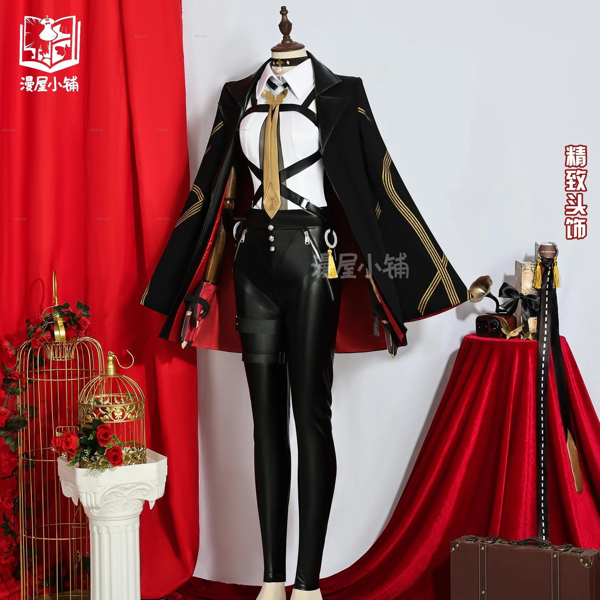 Evelyn Chevalier Косплей Костюм Парик Игра zzz Zenless Zone Zero Одежда Униформа Хэллоуин Аниме