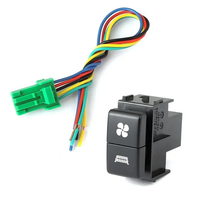 

1 шт. автомобильный светодиодный DRL двойной переключатель противотуманной фары радар вентилятор дифференциальный переключатель кнопка для Nissan Tiida Qhashqai X-TRAIL Patrol Y62 2008-2014