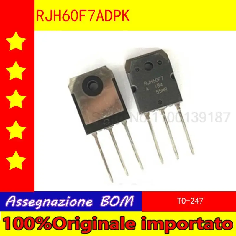 

10 шт./лот RJH60F7A RJH60F7 RJH60F7ADPK TO-247 FET IGBT tube 90A 600V