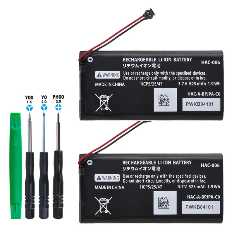 525 мАч AC 006 HAC-006 аккумулятор HAC-BPJPA-C0/016 HAC-015 Аккумулятор для Nintendo Switch Ns Joy-Con Joycon Controller