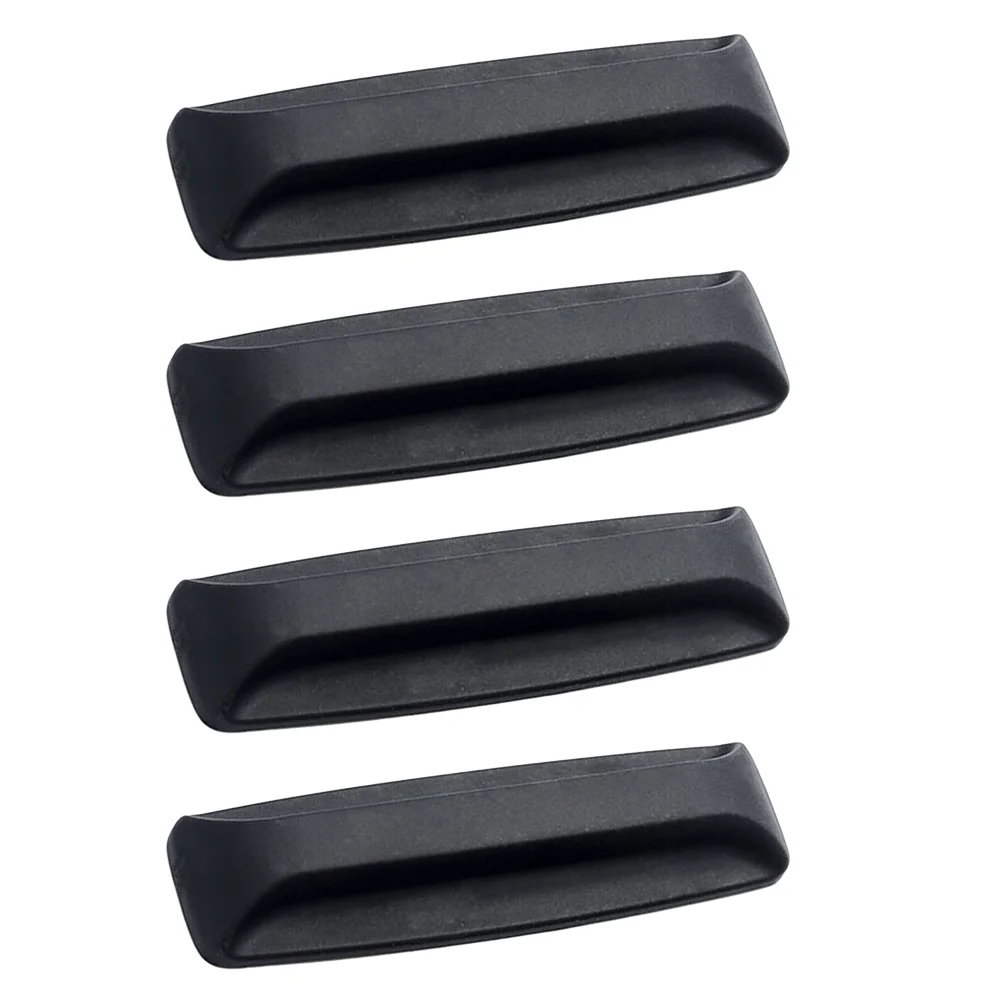 

2 Pairs Sticky Handle Window Black Door Knobs Self-adhesive Door Dresser Sliding Doors Black Door Knobs Helper