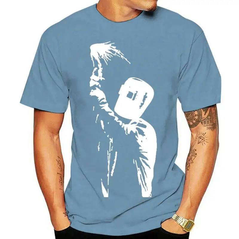 

Welders Birthday Funny Unisex Graphic Fashion New Cotton Short Sleeve T Shirts O-Neck Harajuku T-shirt