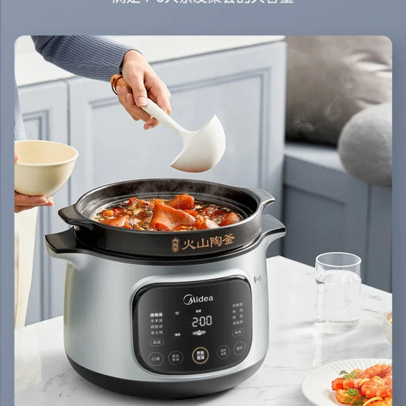 Электрический кастрюля для тушения птичьего гнезда из воды Бытовая