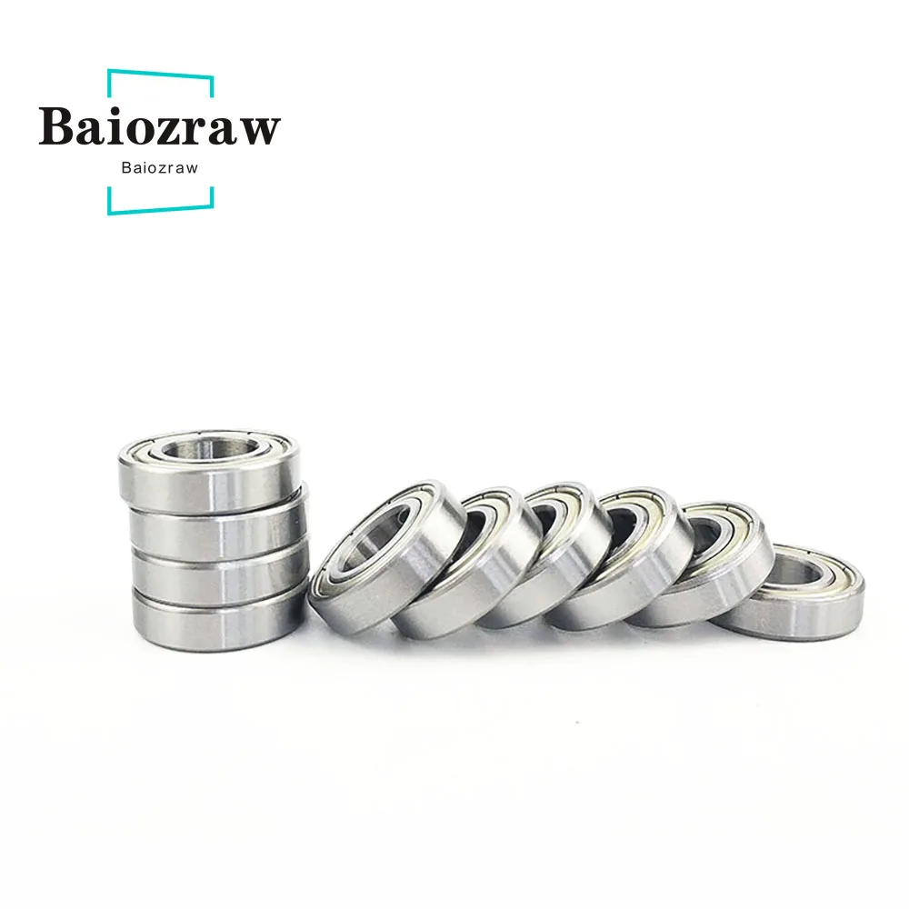 6802 ZZ 15x24x5 ABEC-1 10Pcs 6802ZZ Thin Section Deep Groove 6802 Ball Bearing 61802 Kande Bearings