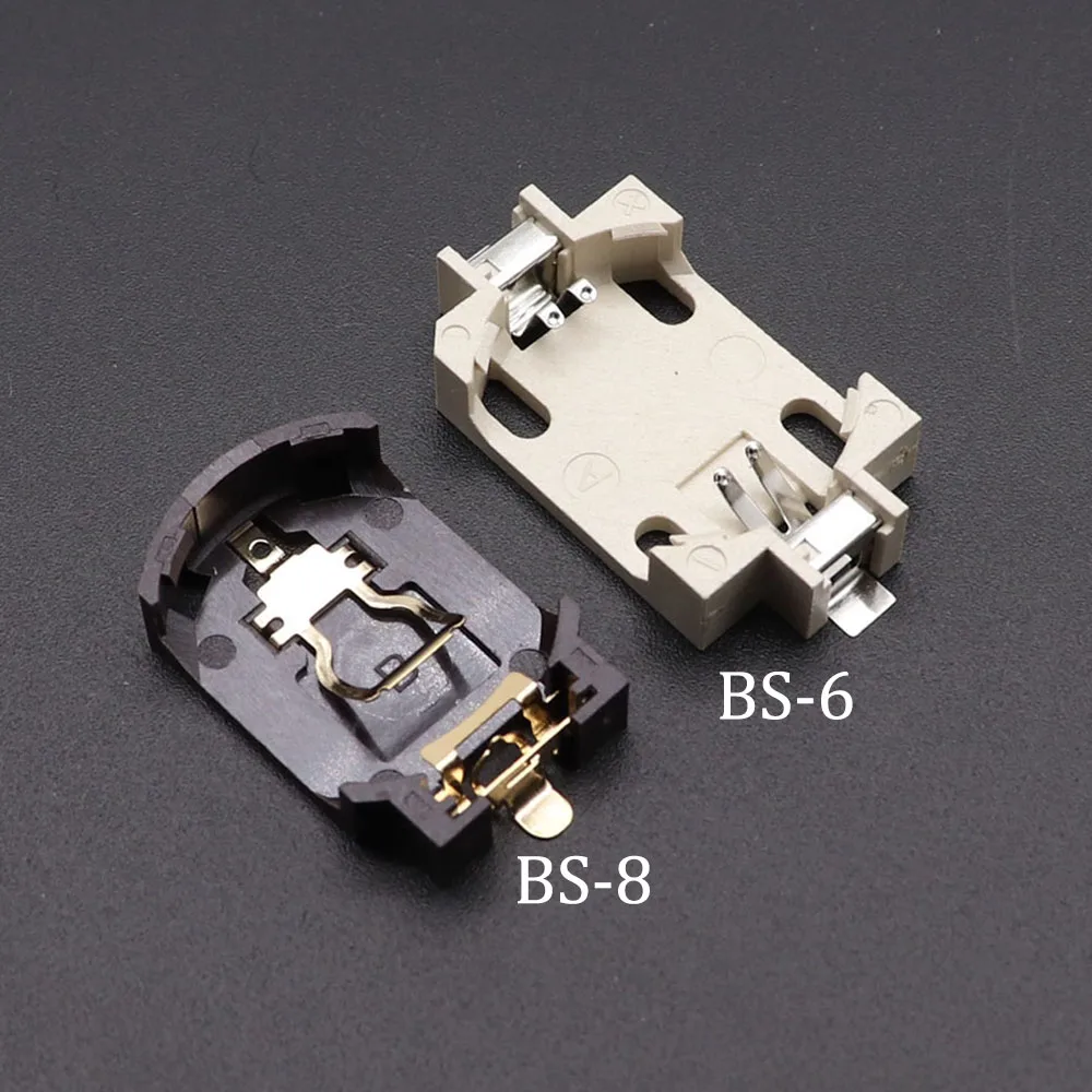 Фото 5 шт. держатель батареи CR2032 для игровой карты FC SFC NES SNES N64 BS-6 BS-8 3 В CR2025 CR2032 ML203 кнопка №1