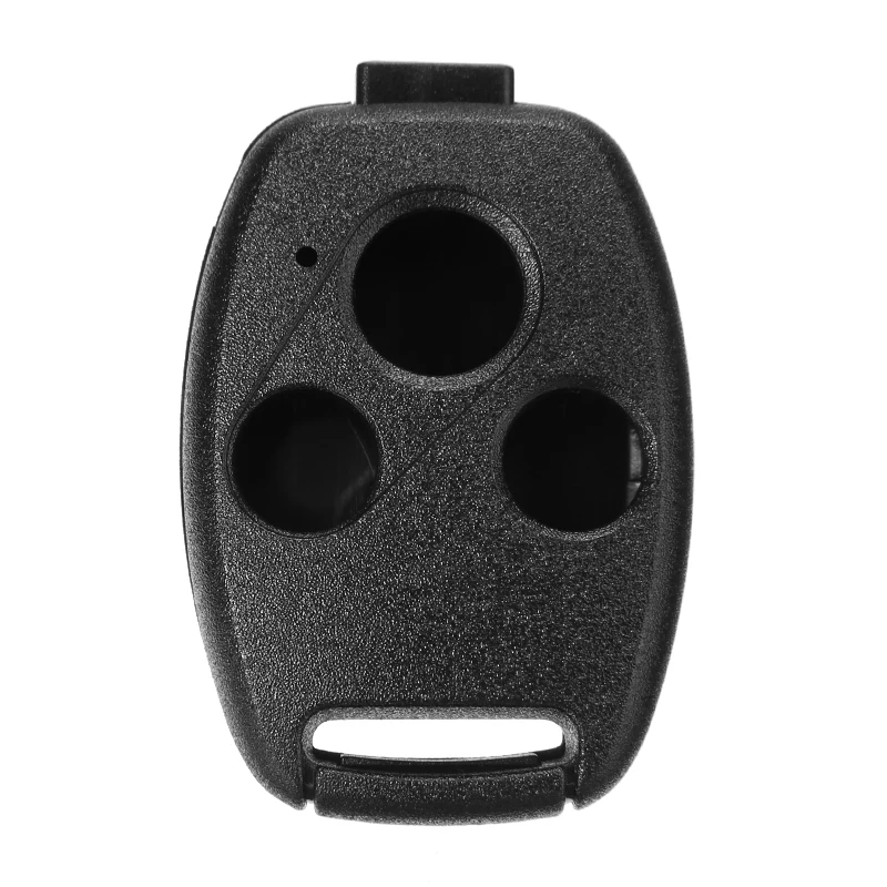 

MAYITR 1pc Black Car Key Shell 3 Button Remote Automobile Keys Case Replacement Part For Honda For Accor 2003-2011