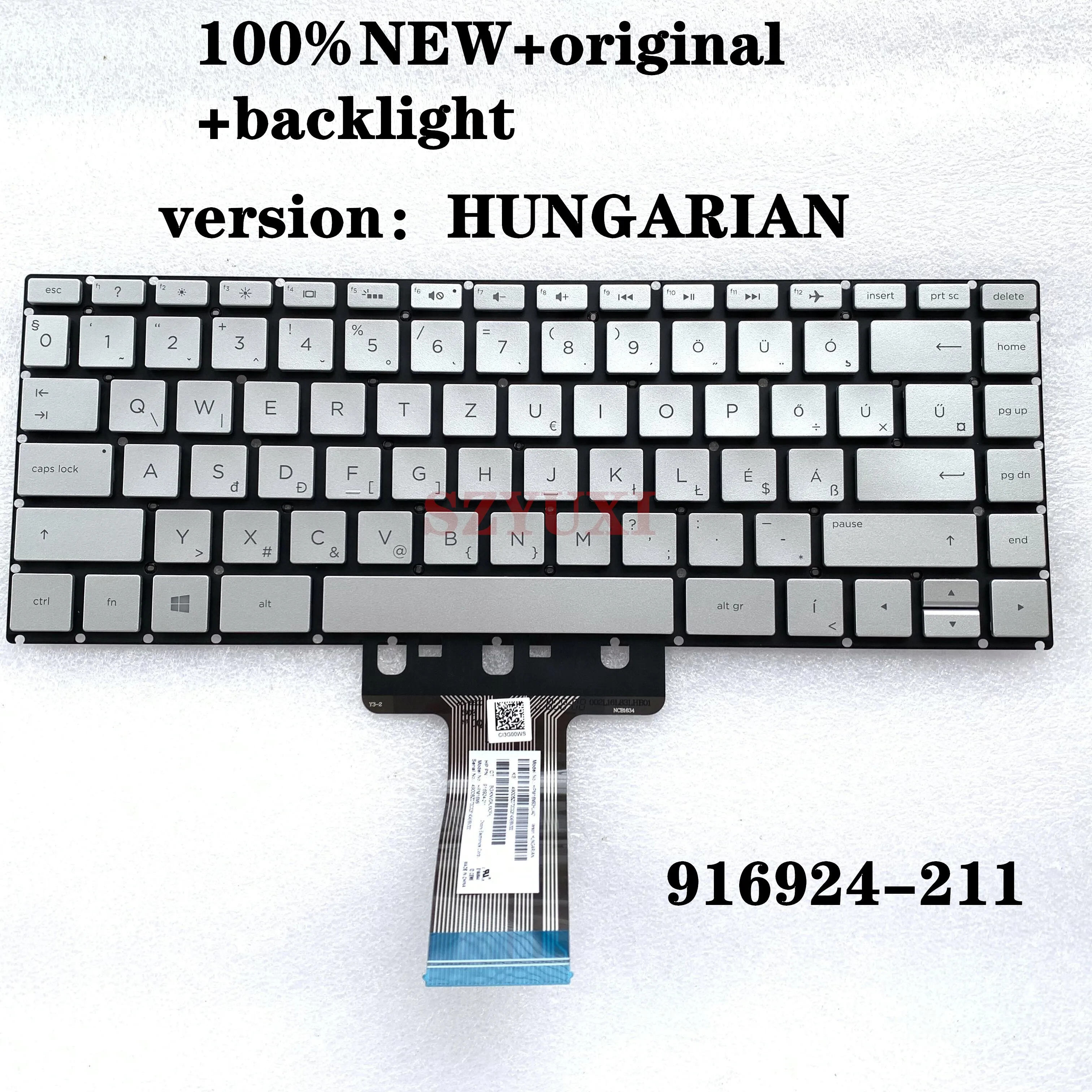 

Клавиатура с подсветкой для HP Pavilion X360 14-BA 14T-BA 14M-BA 14-BS 14-BW 14-BF 14G-BR 240 G6 245 G6 246 G6 916924-211