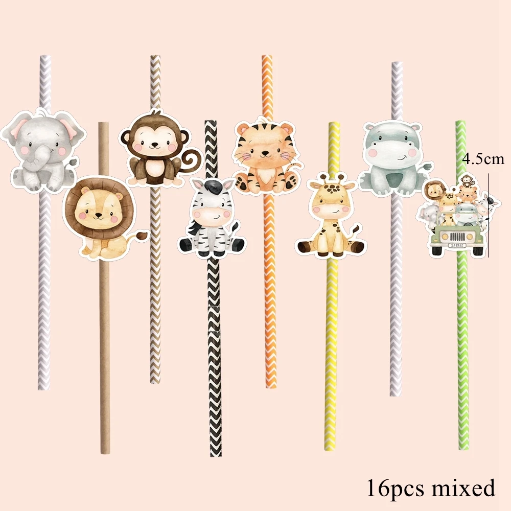 

Набор одноразовой посуды Тissy в виде животных