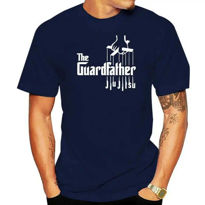 

Brazilian Jiu Jitsu T Shirt Novelty Design BJJ Guardfather T Shirt For Men New Arrival Crewneck Tee shirt