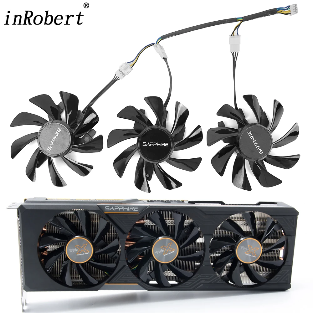 

Кулер для видеокарт Sapphire Radeon R9 FURY 4 Гб HBM Tri-X OC, 85 мм