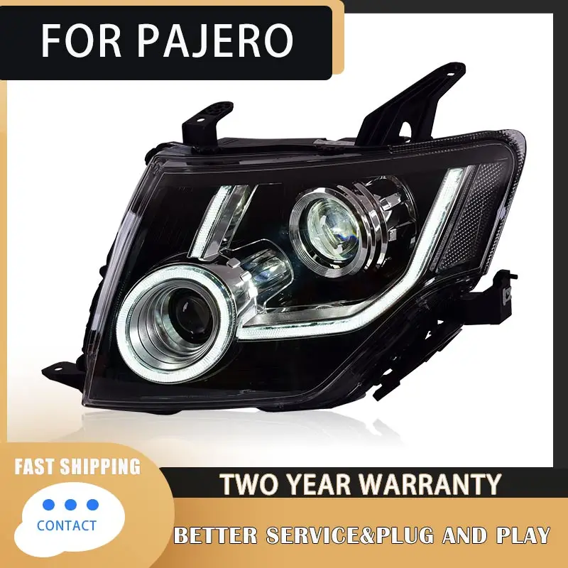 

Car Styling for Pajero V97 Headlights 2009-2021 V93 LED Headlight Montero V75 V77 Dynamic Signal Animation DRL Auto Accessories
