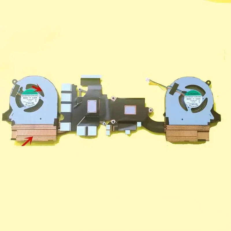 Кулер для охлаждения ЦП с радиатором Acer Nitro V15 V17 VN7-593 N16W3 VN7-793G
