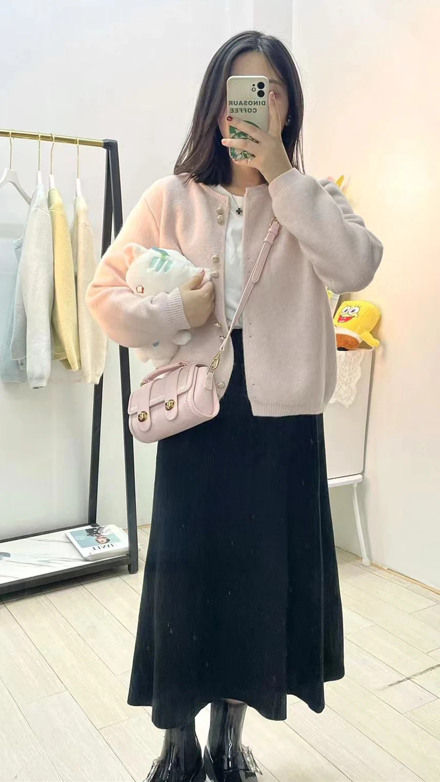 Двойная стеклянная пуговица однотонный мягкий клейкий утягивающий новый