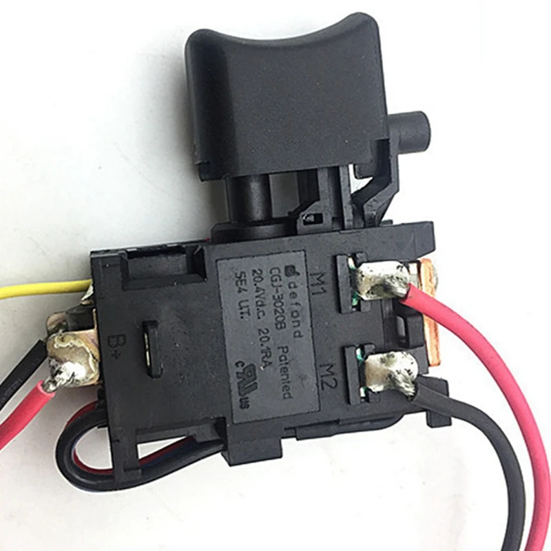 Переключатель для Макиты 638887 -6 HP457D DF457DWE DF457D HP347D DF347D DF347DWE Аккумуляторная