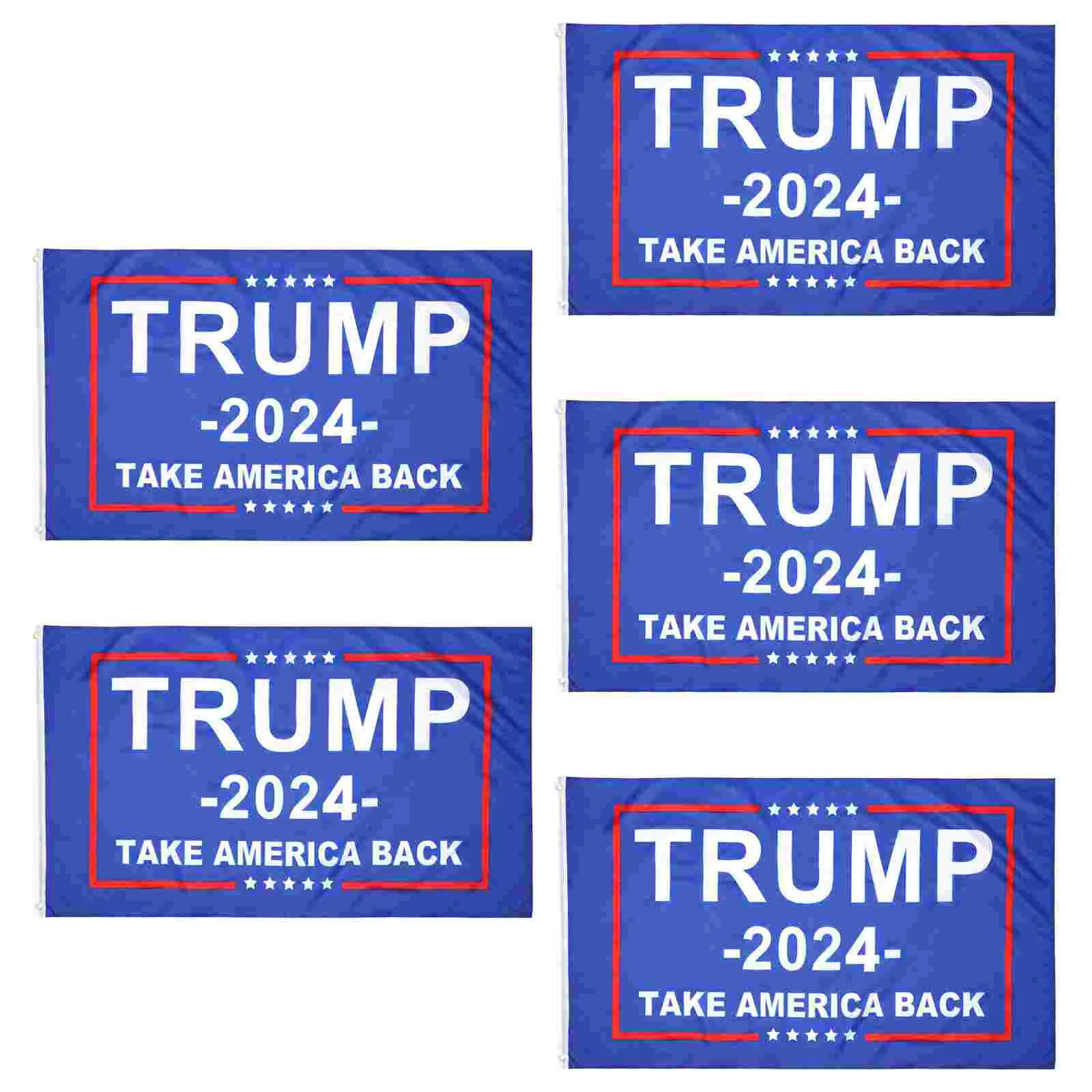 

5 Pcs 2024 Flag Durable Election Flag Take America Back Flag Election Flag