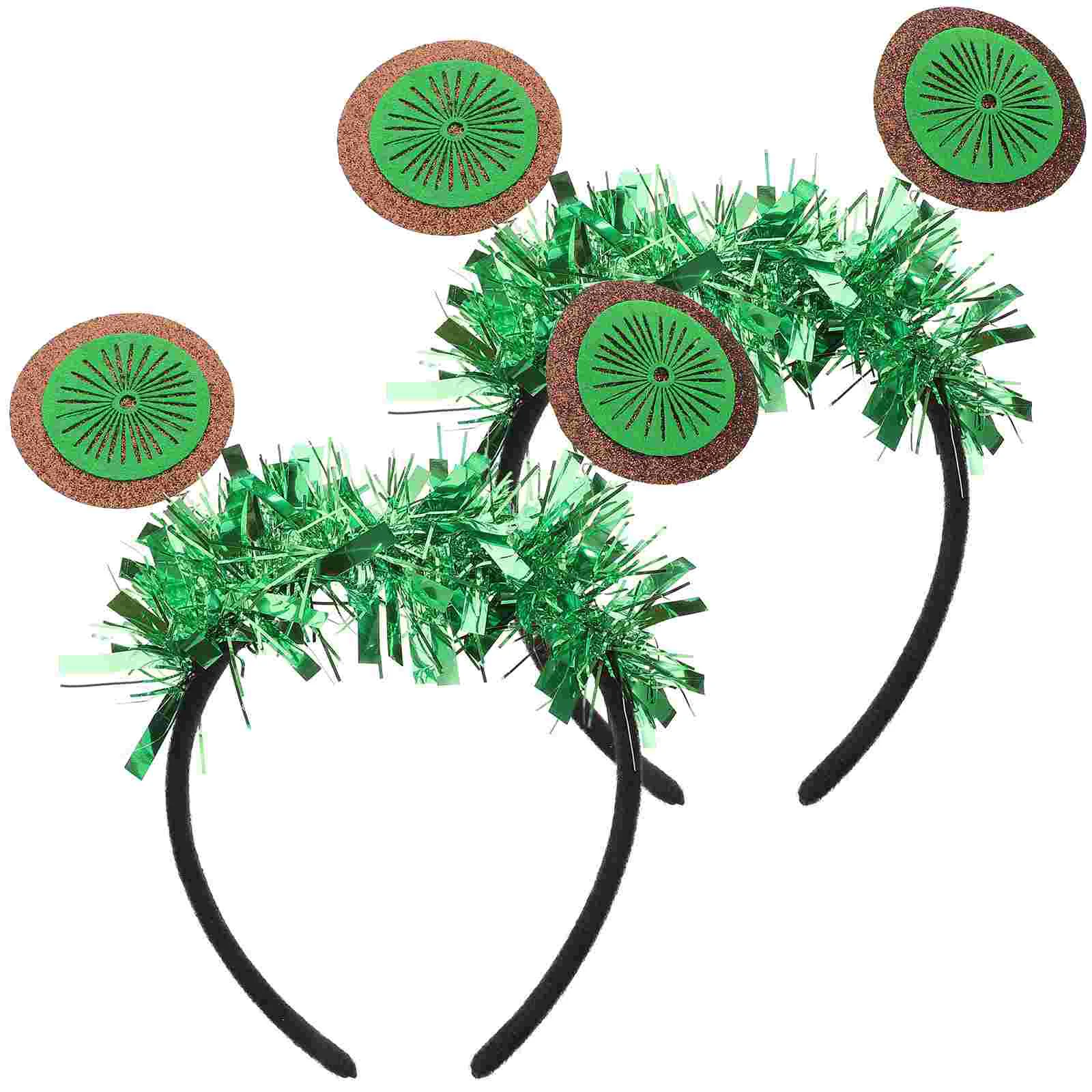 

Floral Hair Clip Kiwi Cosplay Headband Decorative Fruit Hairband Green Hairpins Hair Hoop Party Supply Wedding Fashion