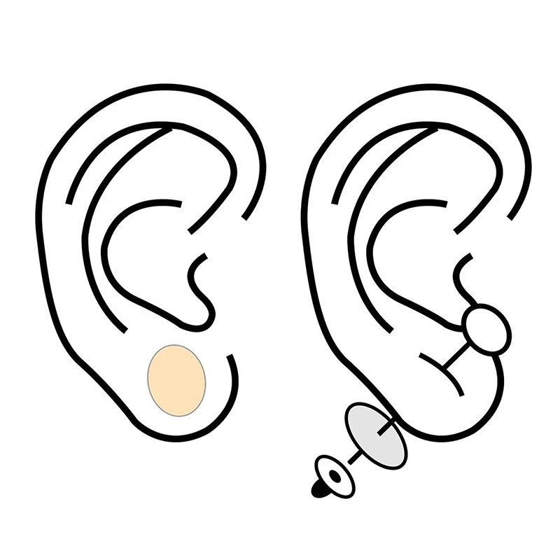 24 шт. подтяжки для сережек