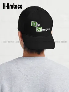 Breaking Bad Big Chungus Wordmark Baseball Cap Mens Hats   Outdoor Climbing Traveling Hip Hop Trucker Hats Custom Gift Cartoon