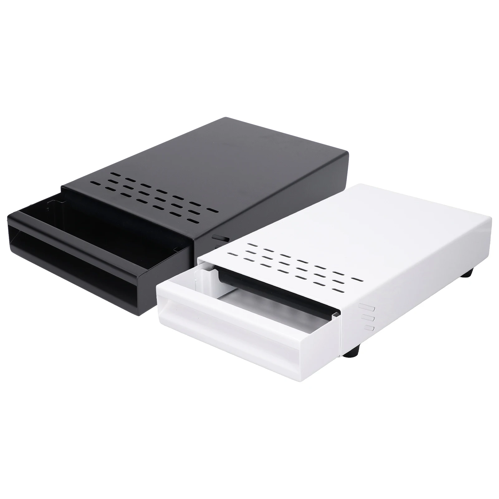 Кофейный выдвижной ящик контейнер из нержавеющей стали утолщенный кофейный для