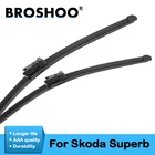 Щетки стеклоочистителя BROSHOO для Skoda Superb B5 B6 B8, модель 2001-2018 гг., подходят для стандартных крючковкнопокбоковых штифтов