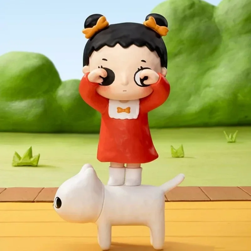 Фото POPMART Серия Nyota Chibi Maruko Chan: Оригинальные игрушки-сюрпризы в закрытой упаковке, коллекционные фигурки, милые аниме-персонажи, украшения, подарки №2