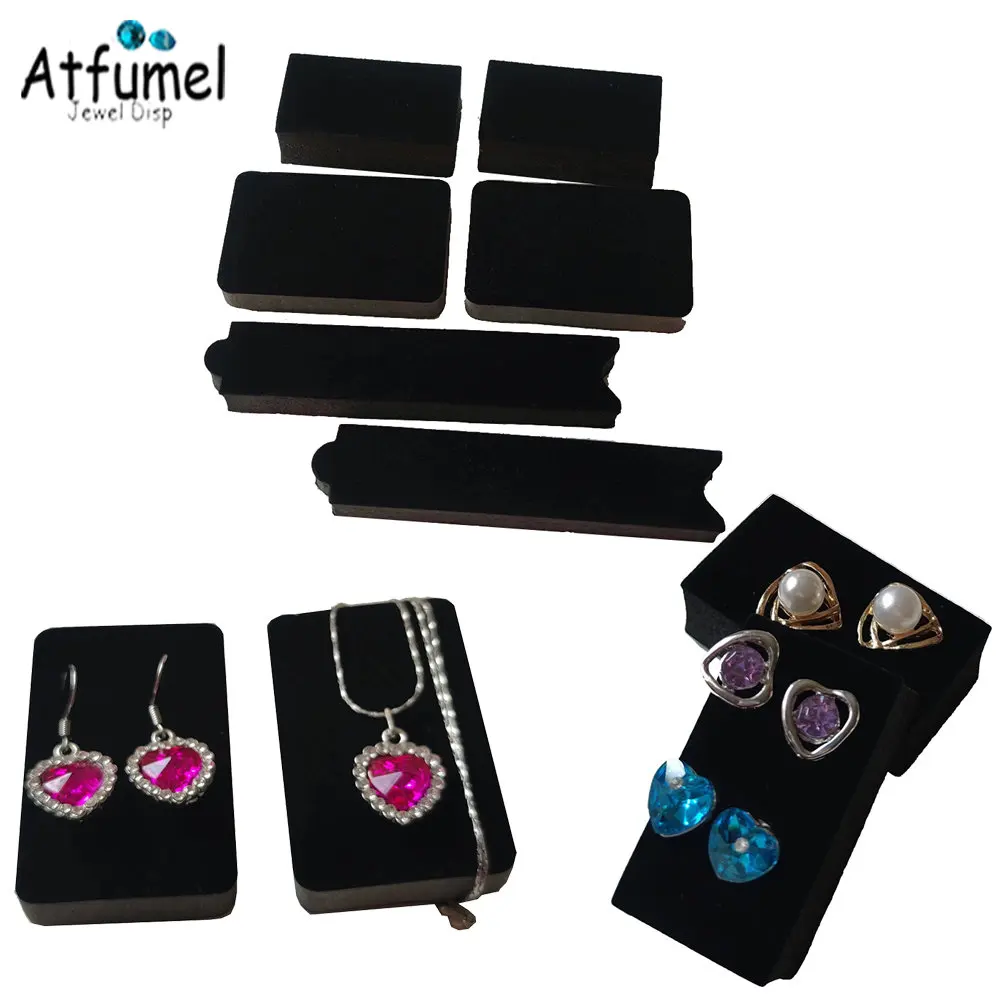 

Органайзер для хранения ювелирных изделий из мягкой губки, 4 шт.