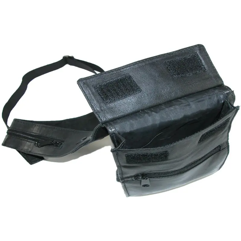 Deluxe Travel Shoulder Wallet, Size  one size Black