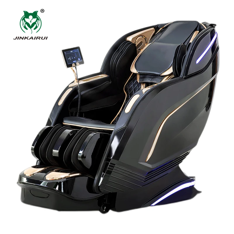 

Upgrade Electric Zero Gravity Household Full Body Massage Chair Intelligent Touch Screen 4D Shiatsu Rolling Kneading Luxury Sofa