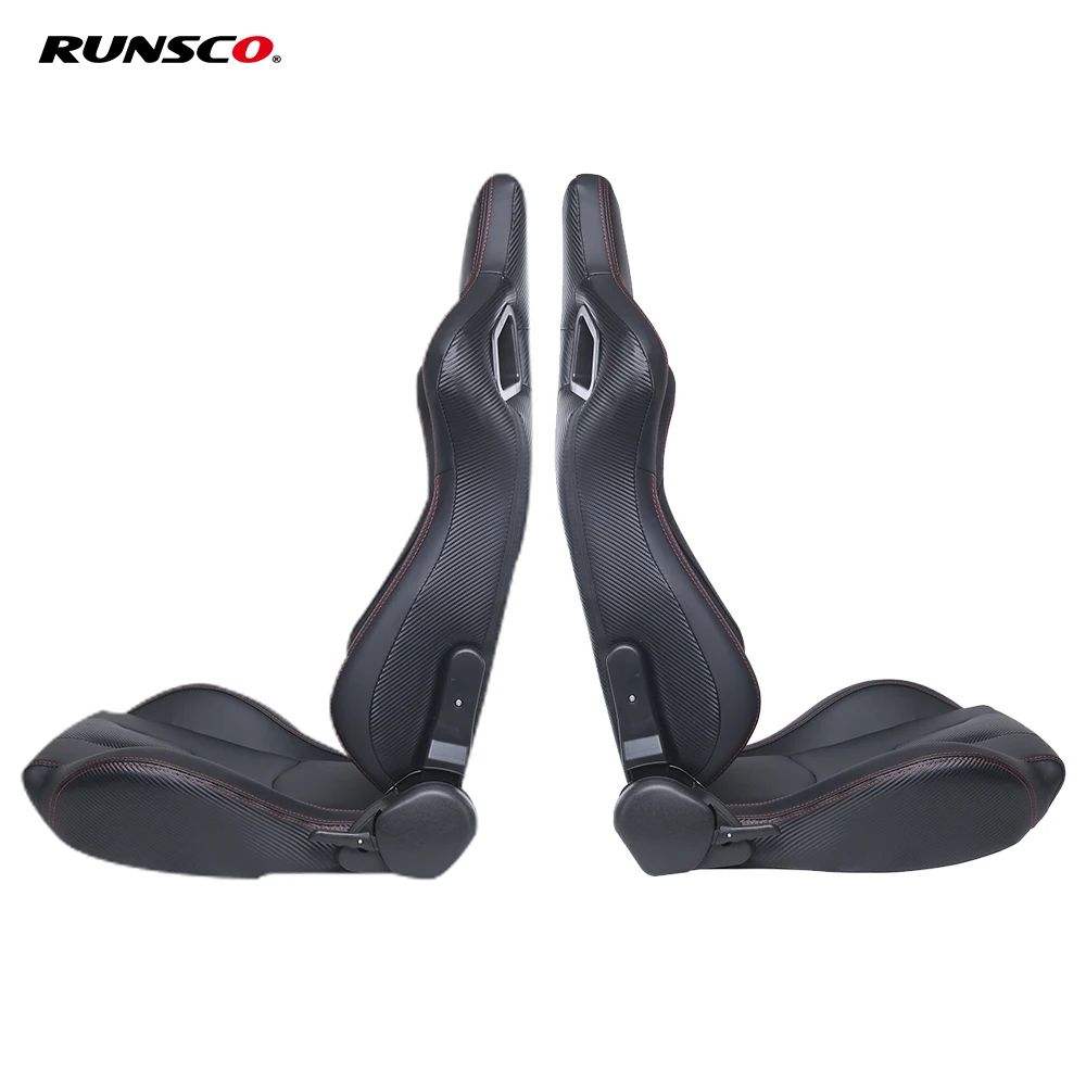 Автомобильные аксессуары регулируемые гоночные сиденья спортивные кожаные