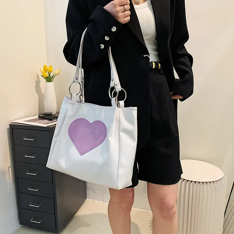 Fashion Large Capacity Bags for Women Soft PU Leather Handbag Female Shoulder Bag Shopping Tote Bag Casual Travel Underarm Bag