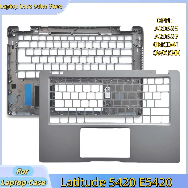 Фото Новый чехол для ноутбука Latitude 5420 E5420, чехол для подставки для рук, верхний корпус C, A20695 A20697 0MCD41 0WXKXK №1