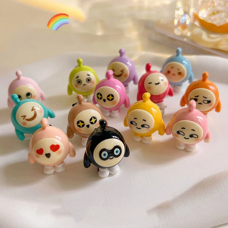 

10 шт., милые мини-фигурки в виде яйца