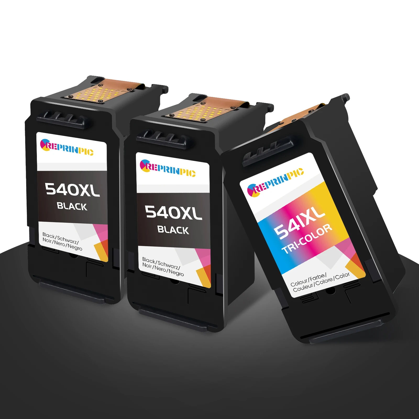 

Reprinpic PG 540XL CL 541XL Replacement For Canon ink Cartridge 540 541 XL For Canon PG540 CL541 Compatible PIXMA MG3650 MG3550