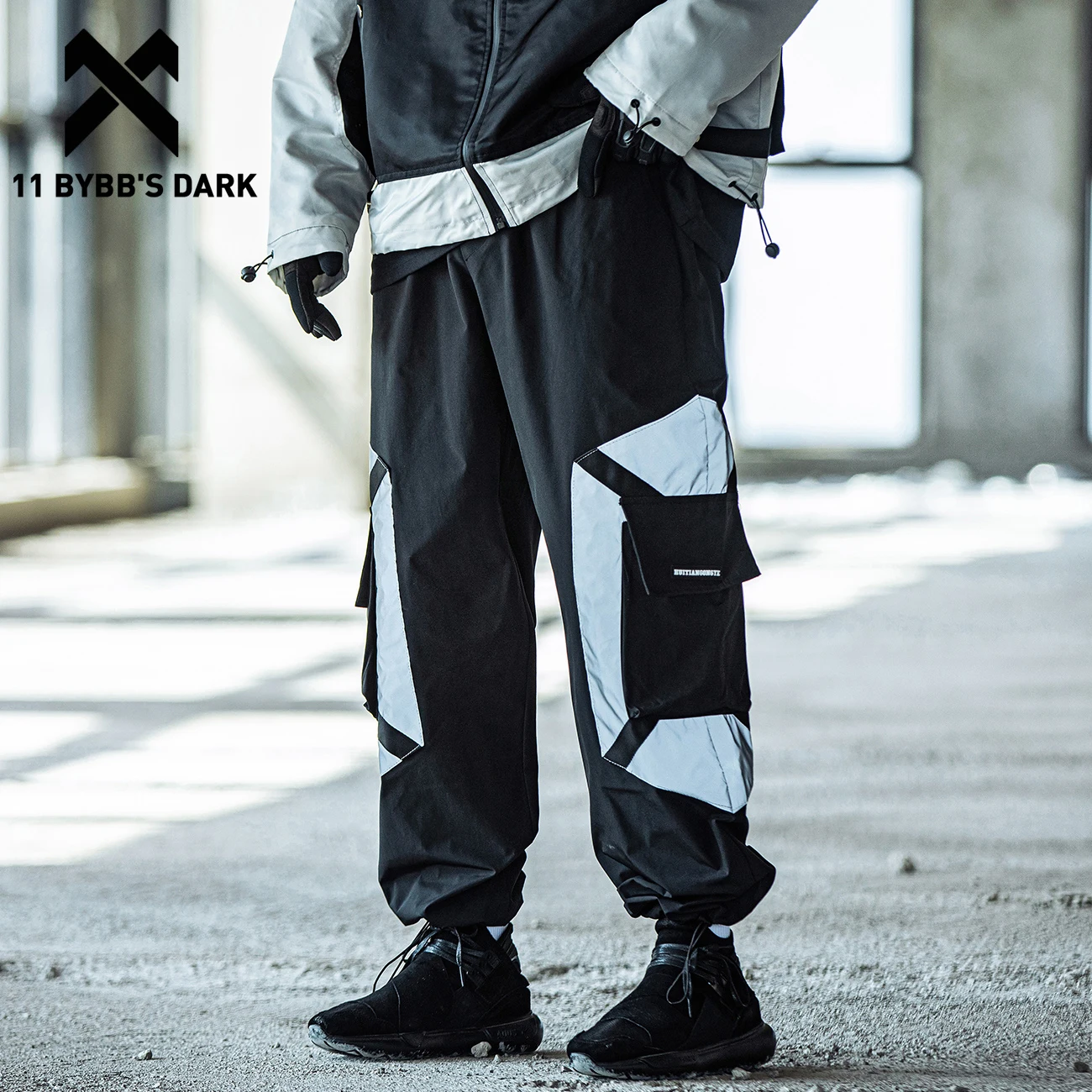

11 BYBB'S DARK Large Pockets Casual Cargo Pants 2023 Spring Autumn Tactical Long Pants Men Outdoor Streetwear Loose Trousers
