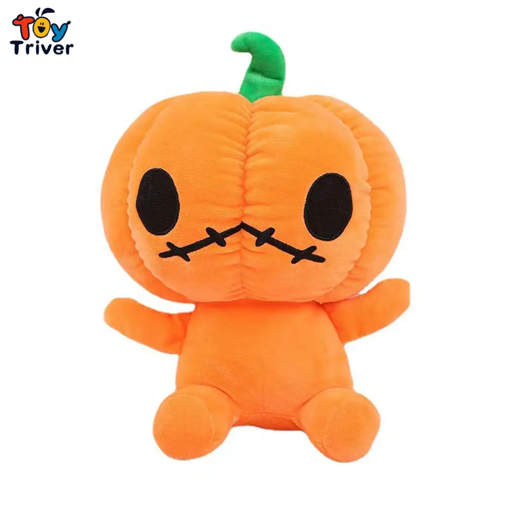 

Cute Halloween Pumpkin Plush Toys Soft Pumpkin Stuffed Doll Baby Kids Children Boys Girls Gifts Kawaii Room Home Decor