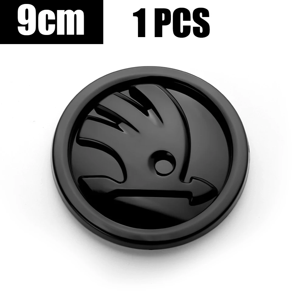 

8/9/10 см углеродное волокно, передний капот автомобиля, значок на багажник, наклейки для Skoda S Yeti Octavia a7 a5 Fabia Kodiaq Rapid Karoq Superb 2